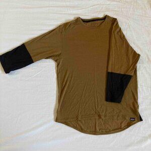 Patagonia Men's Merino Blend 3/4-Sleeved Bike Jersey